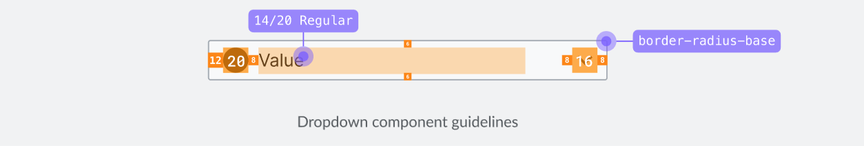 Select component design guides example