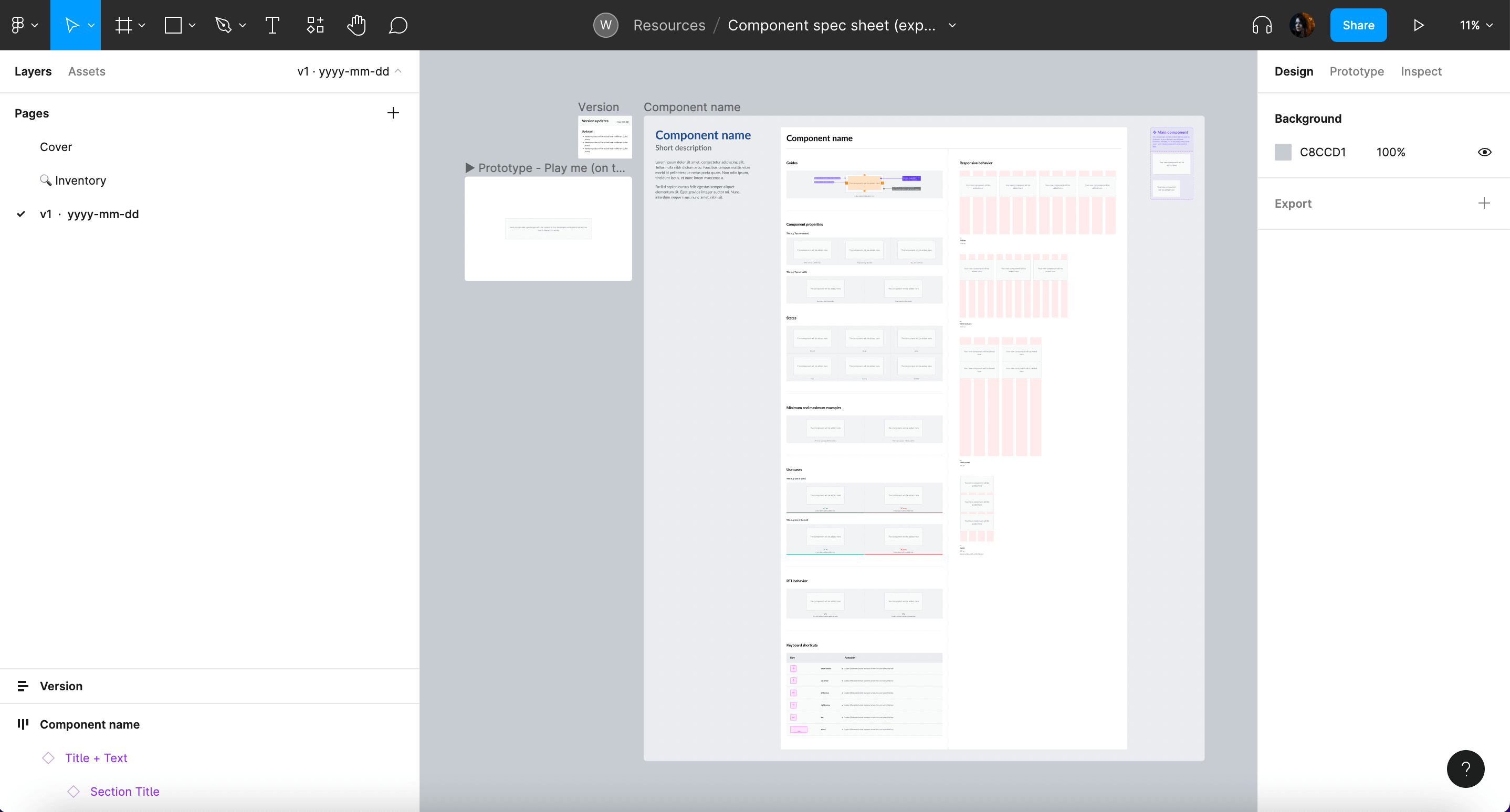 Create a Figma exploration file screenshot