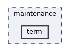 maintenance/term