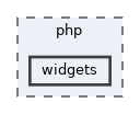 php/widgets